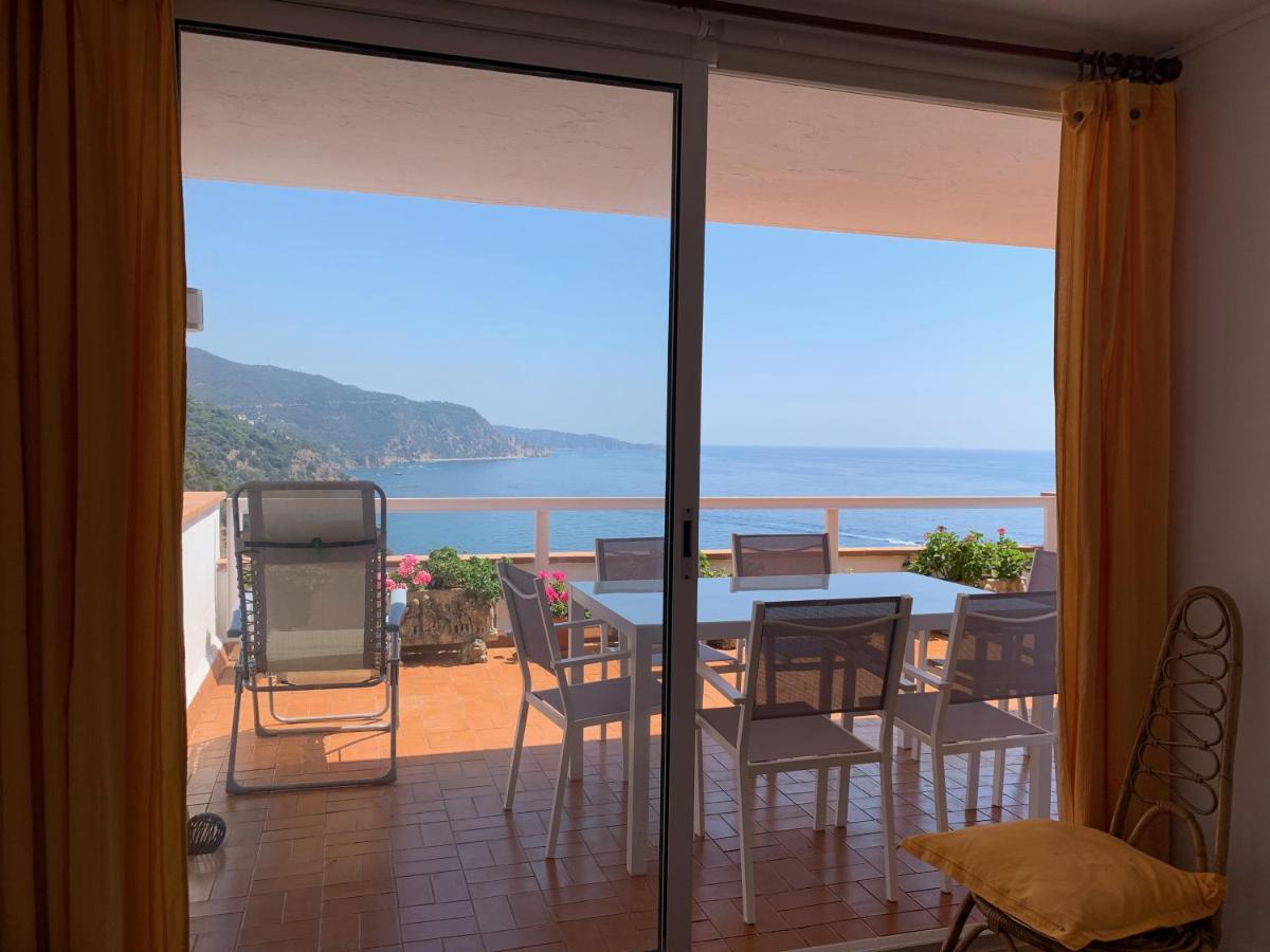 ⭑ Terrace + Sea Views + Private Beach. What Else? ⭑ Tossa de Mar Luaran gambar