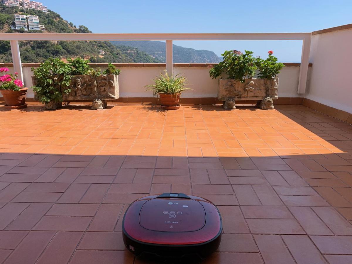 ⭑ Terrace + Sea Views + Private Beach. What Else? ⭑ Tossa de Mar Luaran gambar